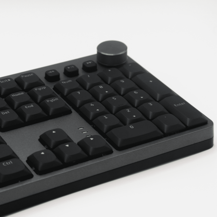 Black Low Profile Windows/Mac Backlit PBT Keycaps Krome Keycaps LTD Backlit Low Profile