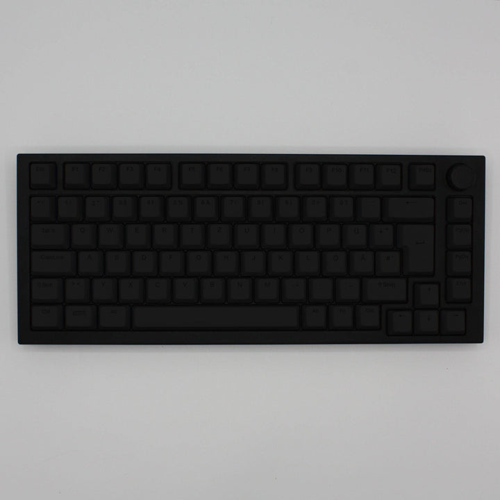 Black German (ISO-DE) Backlit ABS Keycaps for Windows & Mac Krome Keycaps LTD german