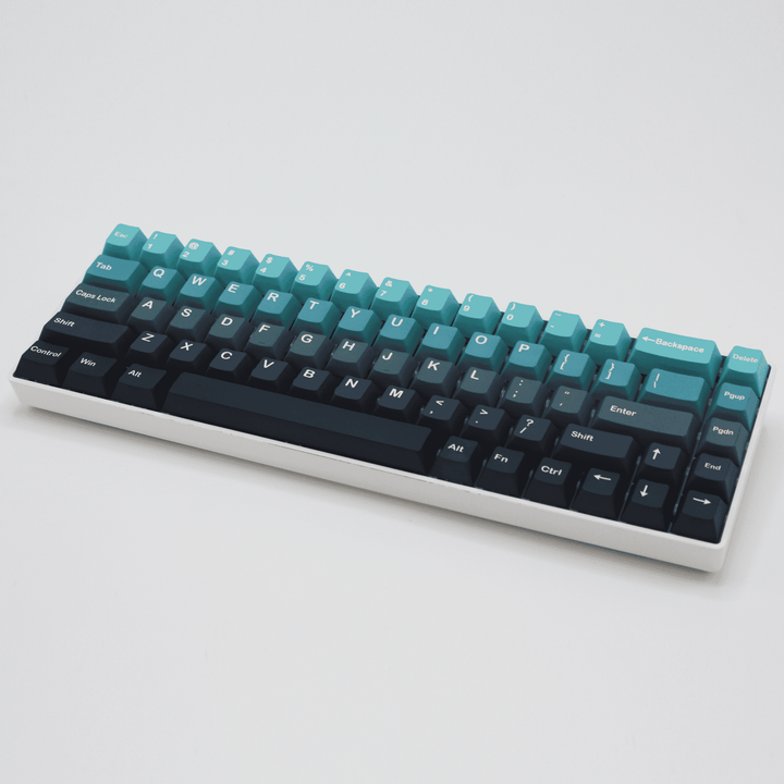 Blue/Cyan/Navy Gradient PBT Keycaps