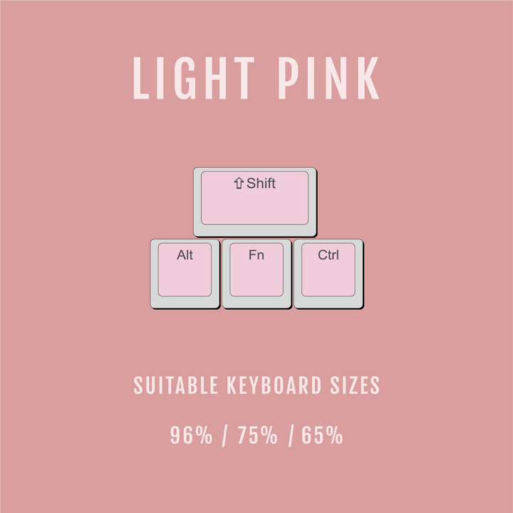 Light Pink Pudding Conversion Kit - 65/75/96%