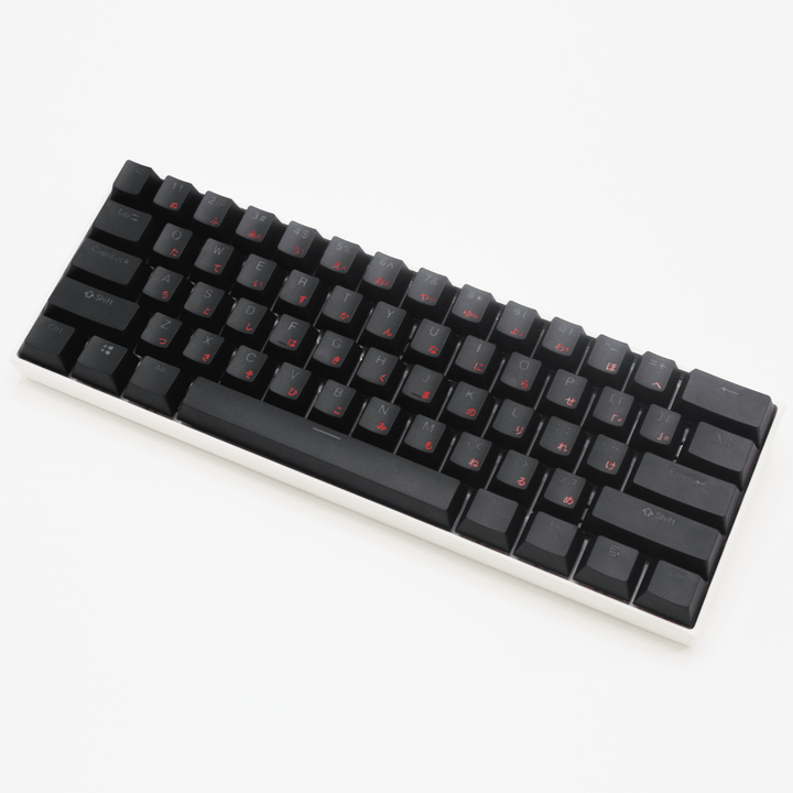 Black Solstice Japanese Dual Language PBT Keycaps Krome Keycaps LTD 