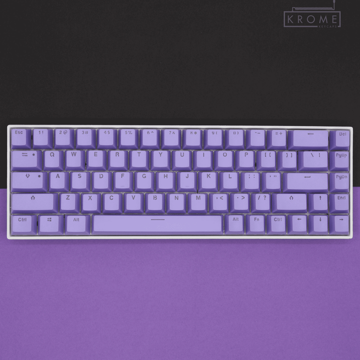 Purple Italian (ISO-IT) Dual Language PBT Keycap - 65/75% Krome Keycaps LTD italian