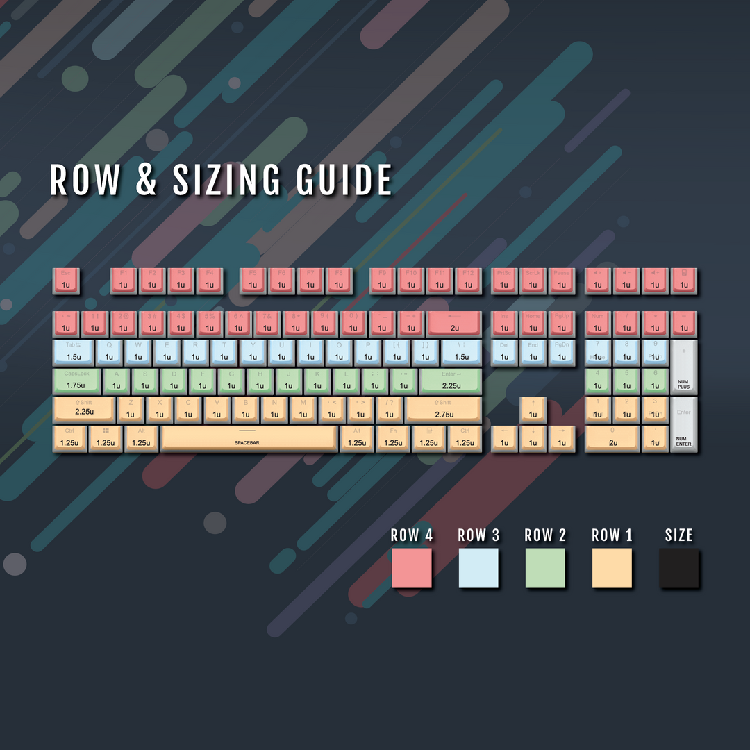 Red Keychron (Layout) Dual Language PBT Pudding Keycaps Krome Keycaps LTD 