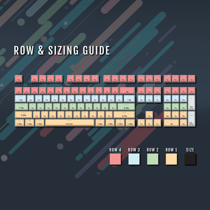 Light Brown UK & Keychron (Layout) Dual Language PBT Pudding Keycaps Krome Keycaps LTD Mac & Multimedia Pudding